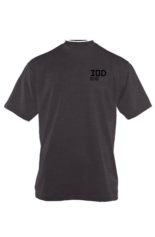 EOD Oversized Heavyweight T Shirt in Charcoal Gray