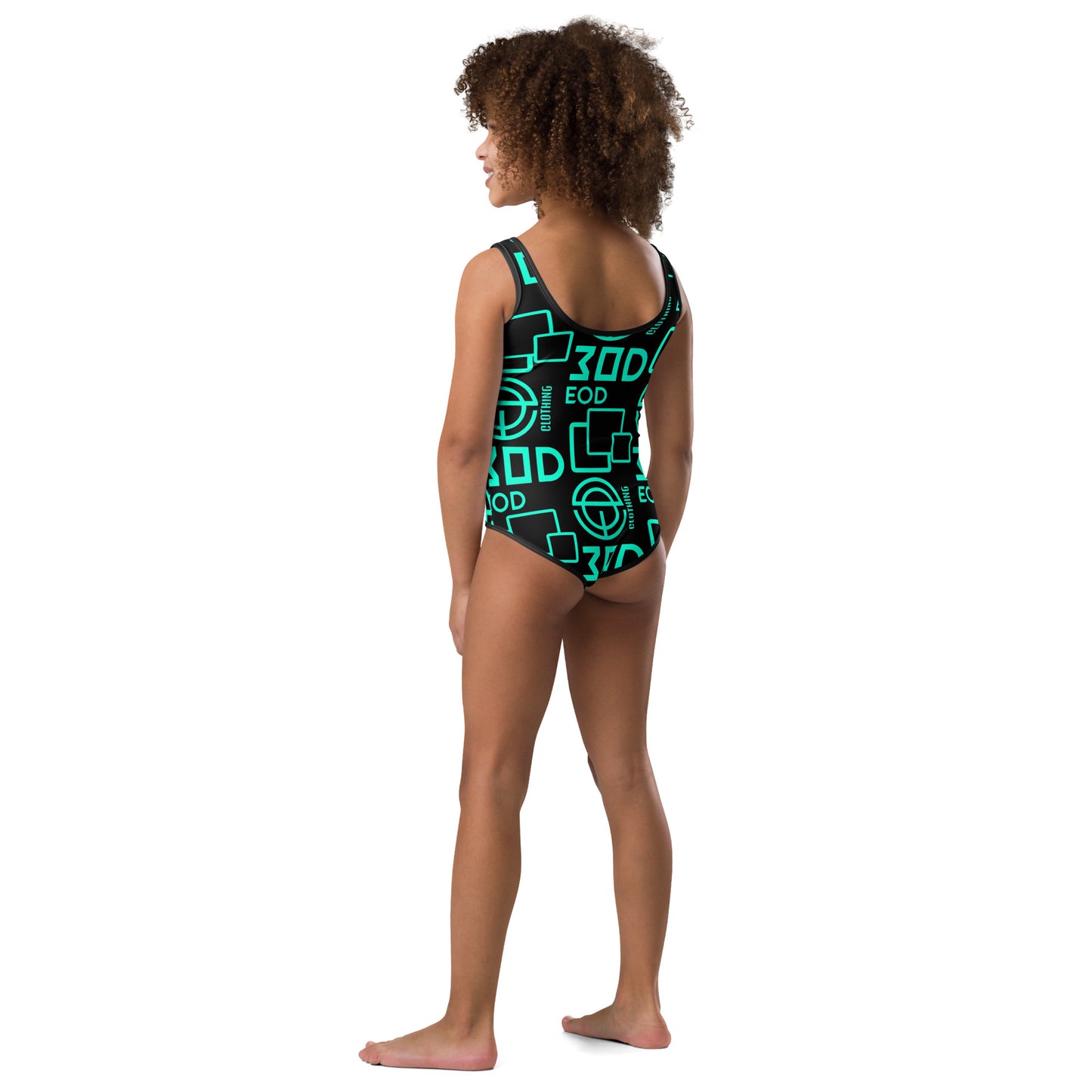 EOD Young Stacked 2T-7 Swimsuit in Black