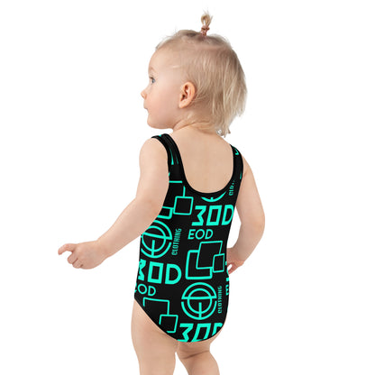 EOD Young Stacked 2T-7 Swimsuit in Black